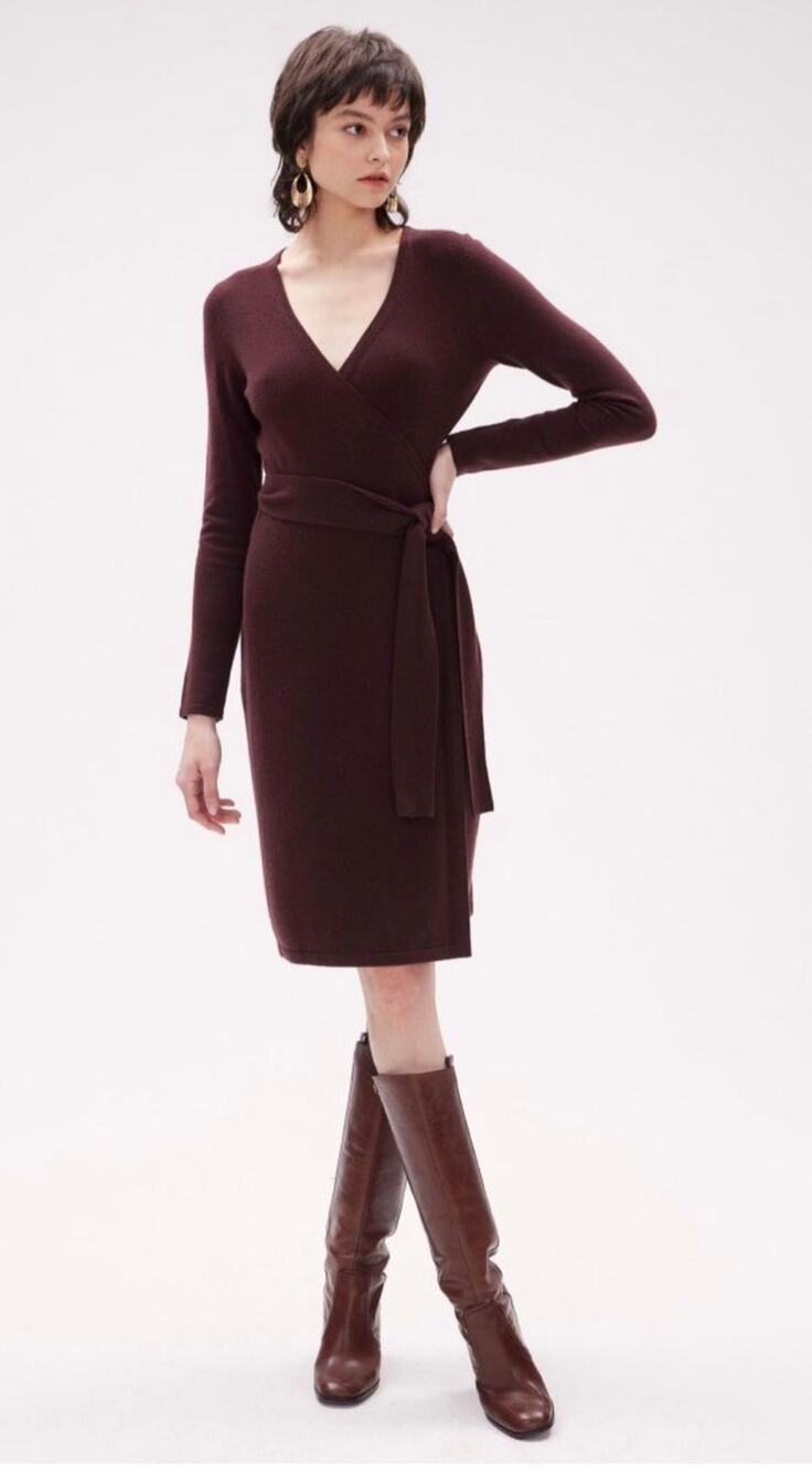 DVF Womens Astrid Dress, Small